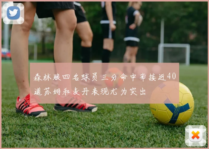 森林狼四名球员三分命中率接近40道苏姆和麦丹表现尤为突出